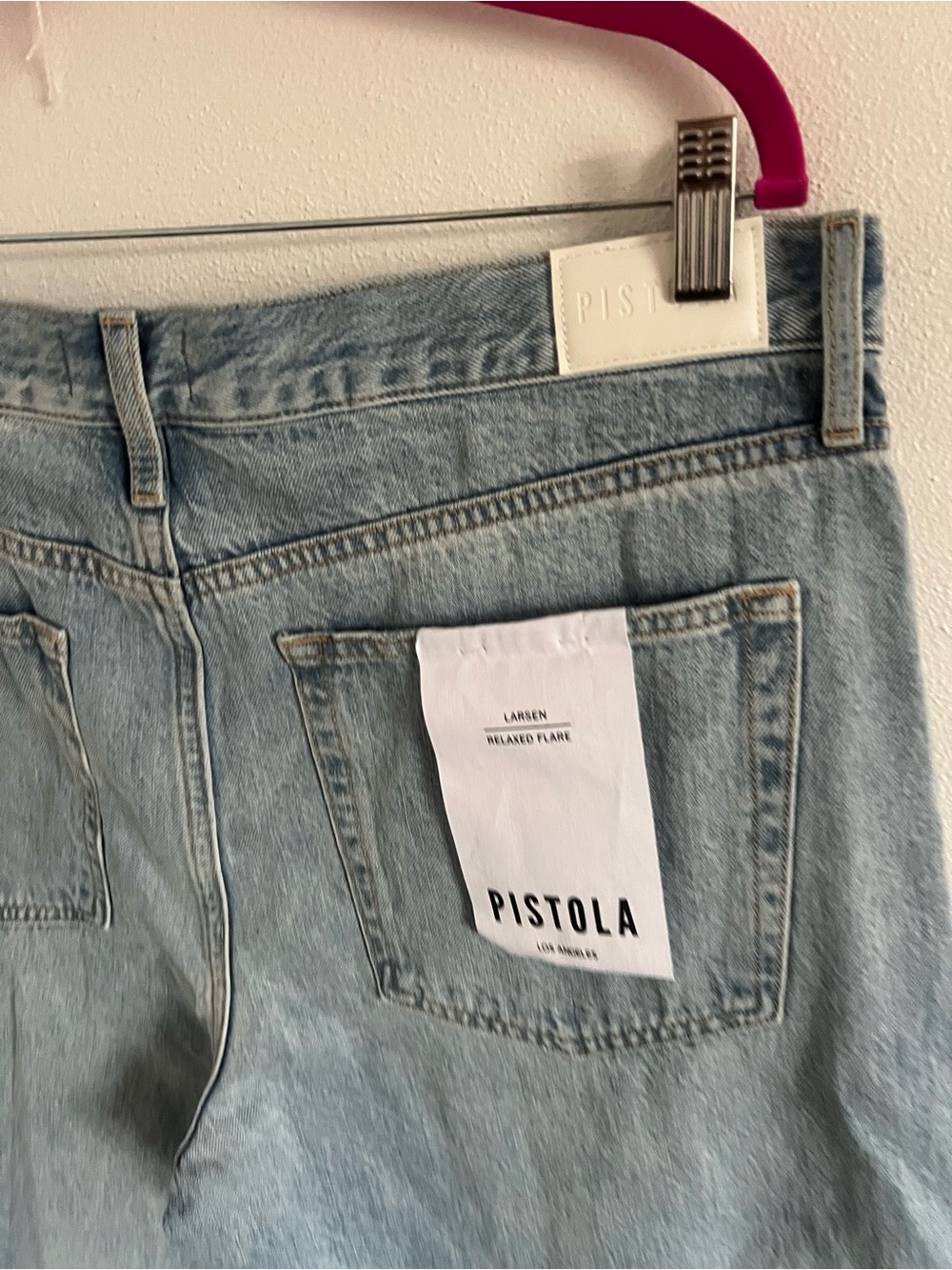 NWT Pistola LARSEN RELAXED FLARE - MELLOW, size 33 - Picture 6 of 6